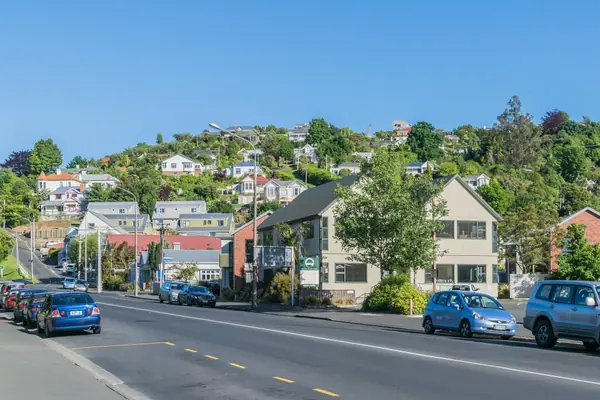 Bank Street in Dunedin
