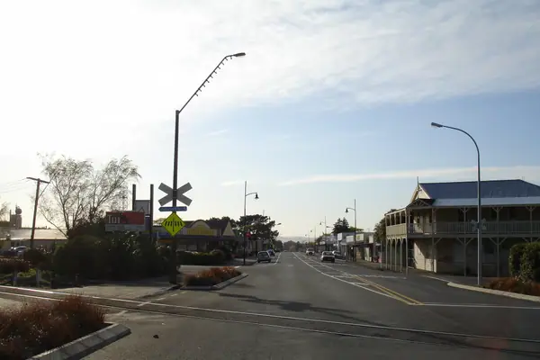 Fitzherbert Street in Featherston.